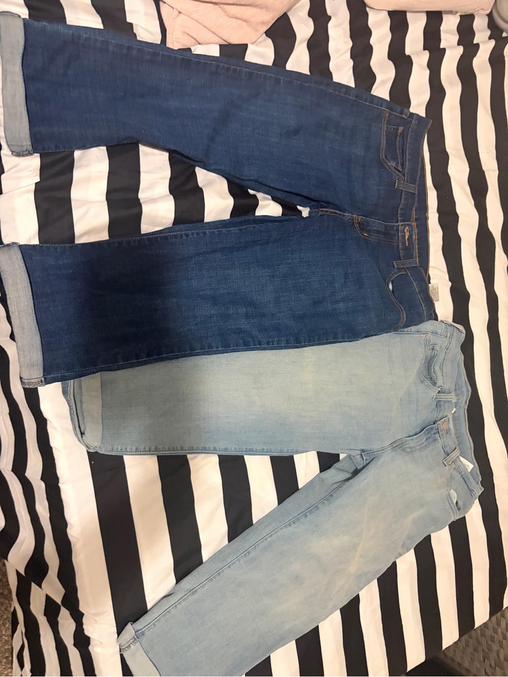 Levi’s capris - Dark Wash and Light Wash
